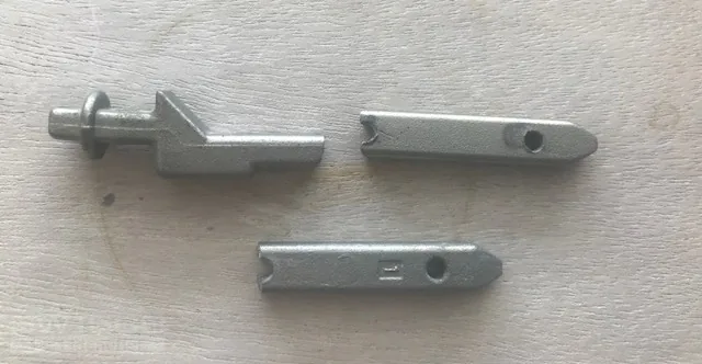 broken metal window part