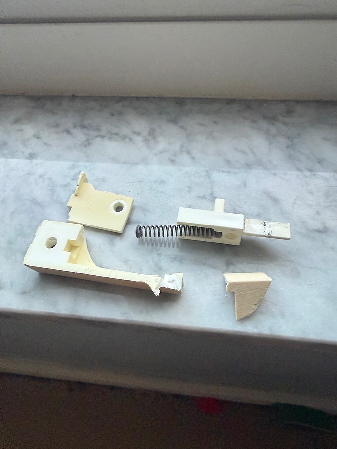 Damaged Corner Latch