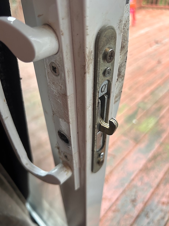 Lock installed