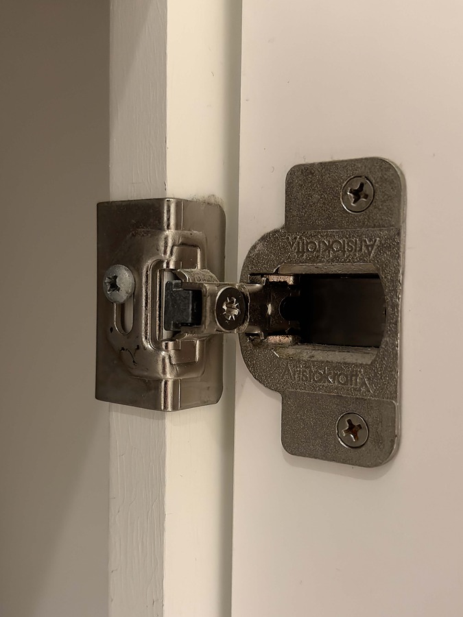 hinge-mounted