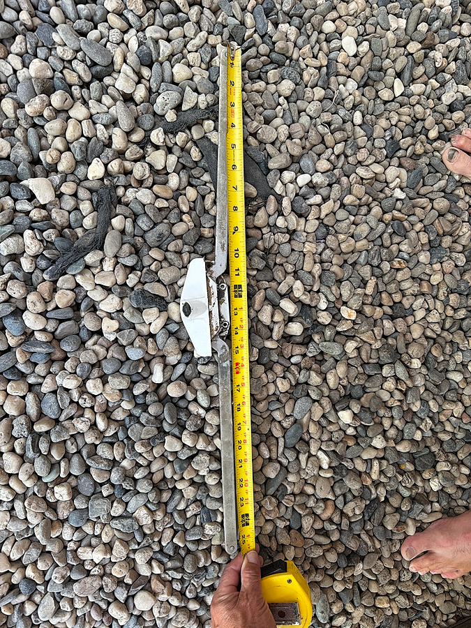 Overall width