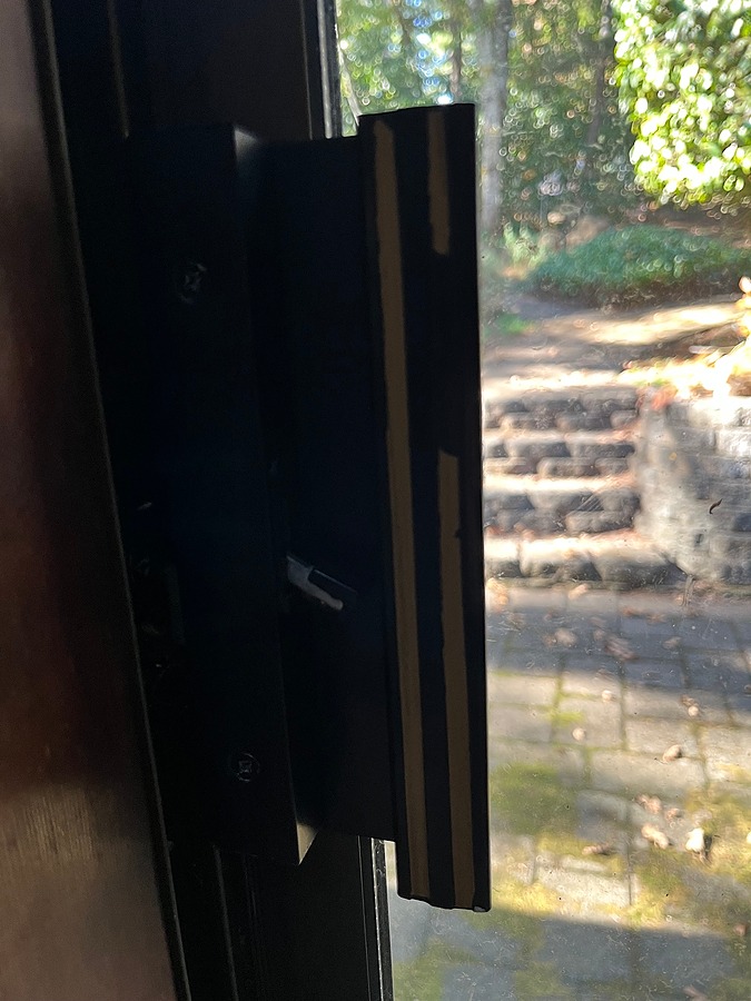 Glass Entry Lock Set Sliding Glass Door Lock : SWISCO.com